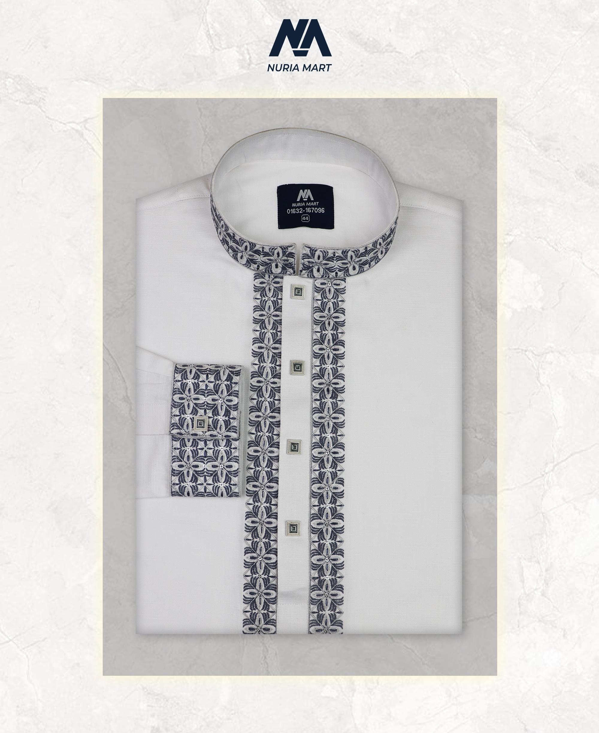 Embroidery Punjabi - 002 - Image 3